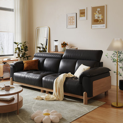 Minimalist Creative Faux Leather Sofa