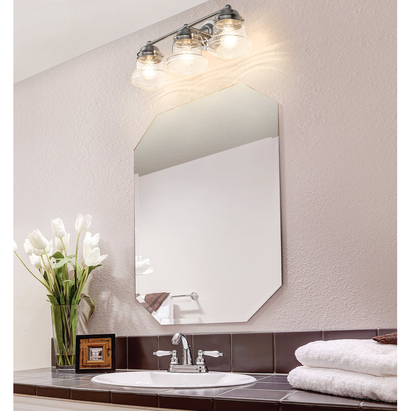 Levi 3 - Light Dimmable Vanity Light, Brushed Nickel