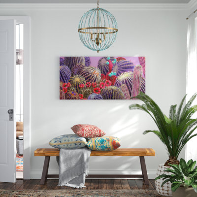 Evening Cactus Outdoor Canvas Art
