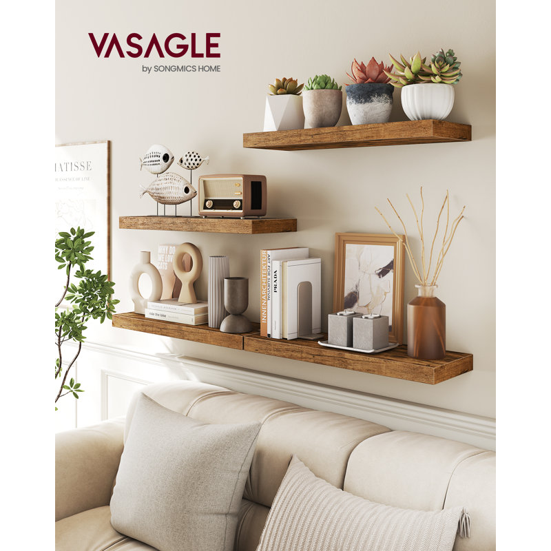 4 Piece Floating Shelf