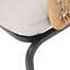 Caractéristique de salon unique, chaise d'appoint distinctive