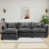 Gray Chenille