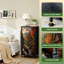 Commode à 4 tiroirs pour chambre à coucher Cabine rustique d'automne par Serene Lake Autumn Forest Mountain Backdrop Petite commode à vêtements haute pour organisateurs de placard avec commode
