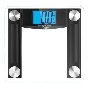 Taylor Digital Bathroom Scale, Highly Accurate Body Weight Scale, Instant  On and Off, 400 lb, Sturdy Clear Glass with Chrome Finish Base