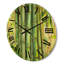 Horloge murale en bambou-63891536