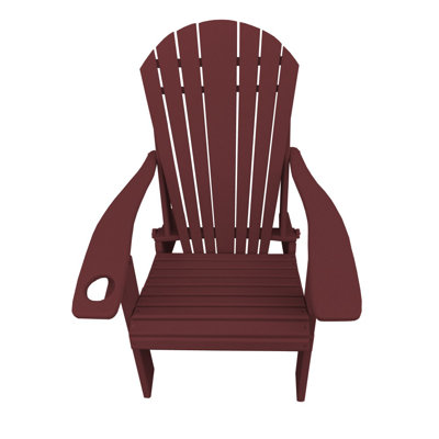 Dermando Foldable Outdoor Adirondack Chair