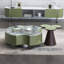 Table basse en forme de pierre supercristalline-111003496
