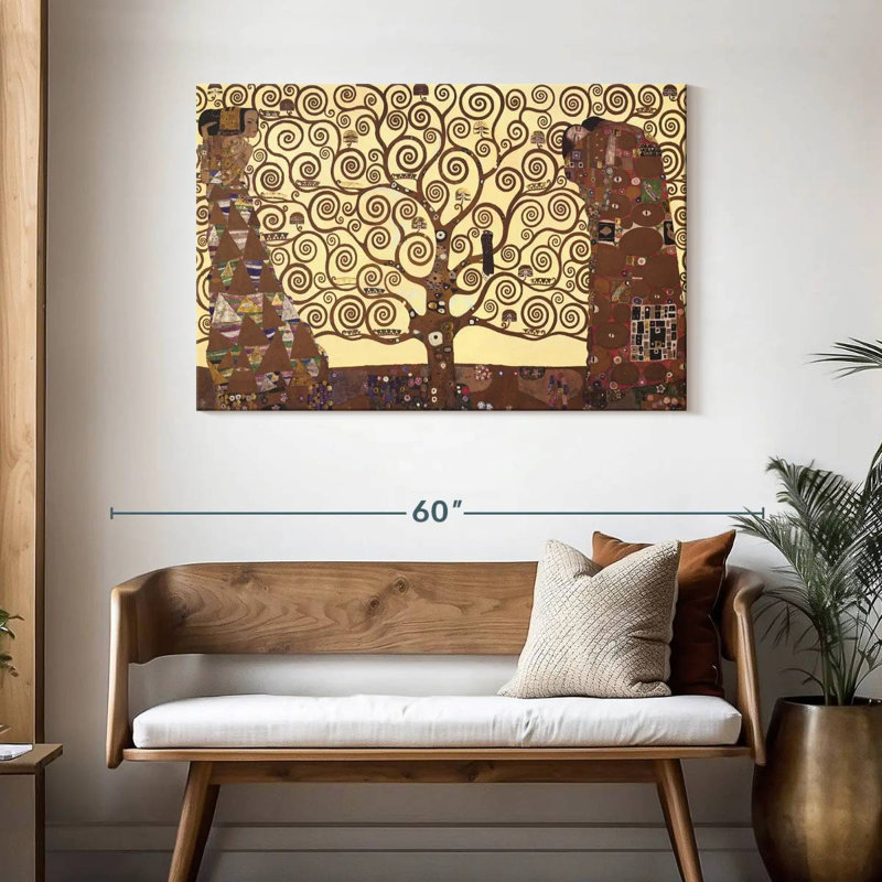 Harnek, l'arbre de vie, H 30 po x l 45 po