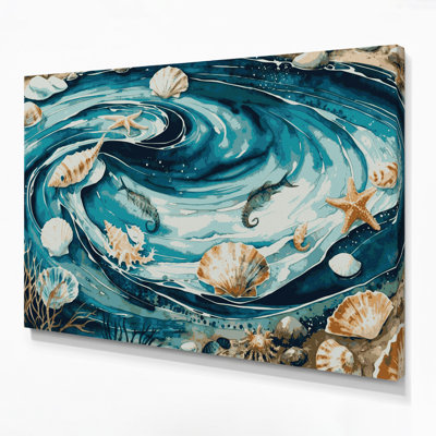 Art mural sur toile beige