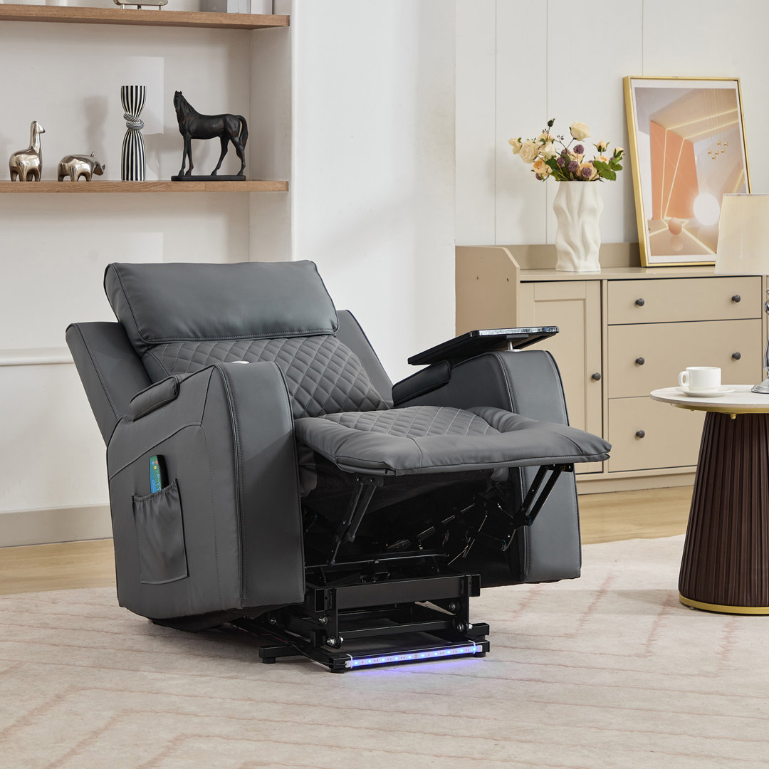 Byron Electric Riser Recliner Chair with Massage and Heat