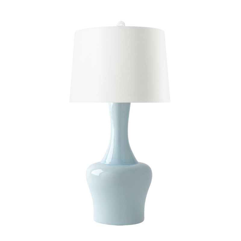 Nadia Table Lamp, Misty Blue
