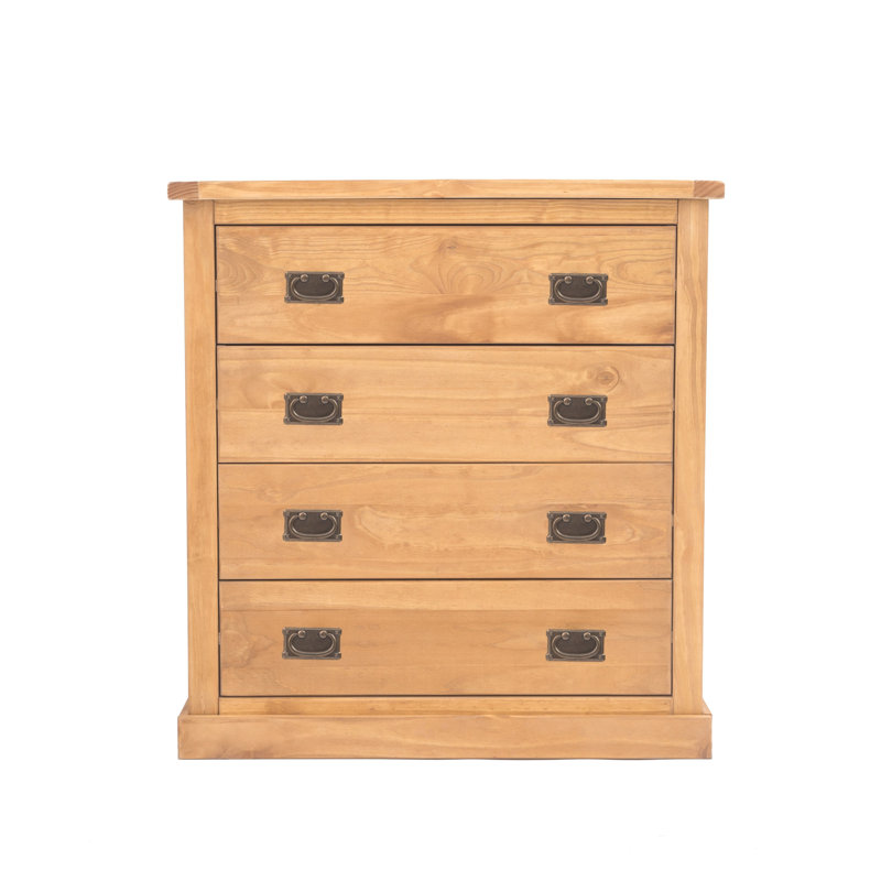 Nagle 90cm W 4 - Drawer Chest of Drawers, Squared
