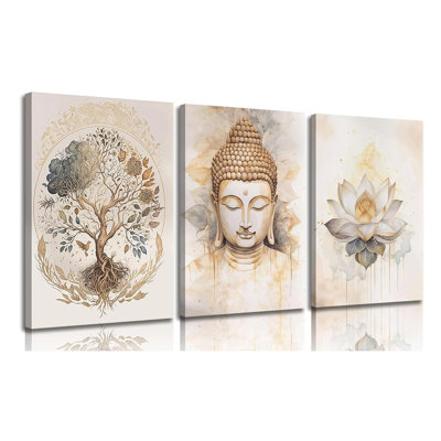 3 Piece Wrapped Canvas Print