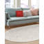 Tapis contemporain de couleur blanche-285036576