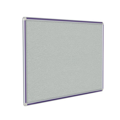 DecoAurora Ghent No Vinyl Wall Metal Bulletin Board