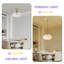 1 - Light Gold Novelty Pendant