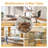 Lexghi Glass Top Single Coffee Table-1957090531