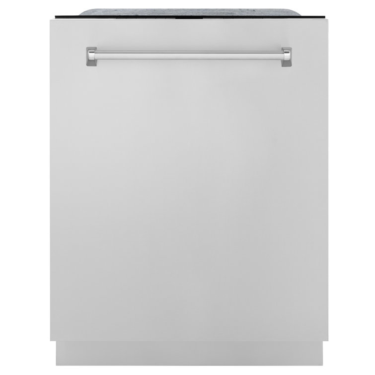 ZLINE 24 in. Monument Series Top Touch Control Dishwasher in W/ Tub, 45dBa