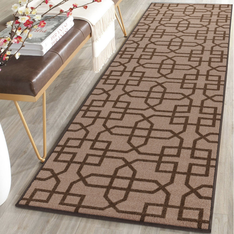Fostoria Geometric Area Rug, Runner 67 x 220 cm