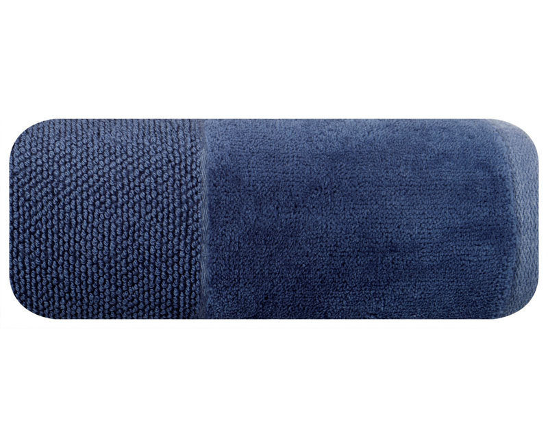 Hubsher Jacquard Hand Towel, Navy Blue