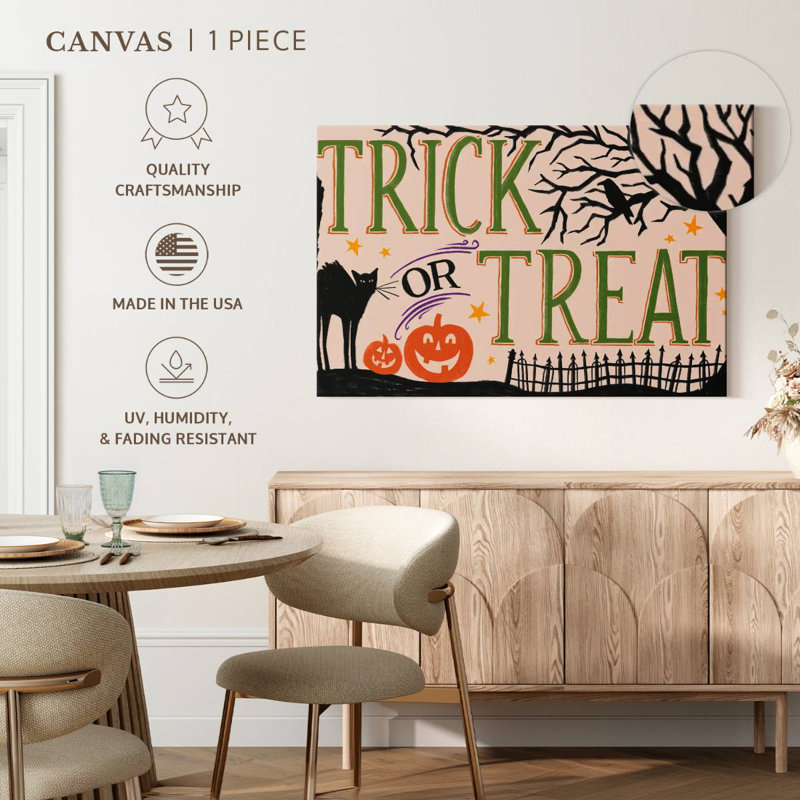 Lelend Halloween Night Colour, 34" H x 51" W