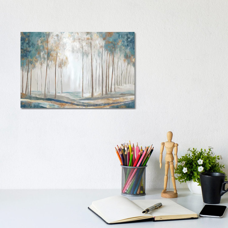 «White Rays» par Eva Watts, reproduction d'art sur toile tendue, H 8 po x l 12 po x P 0,75 po, Toile tendue