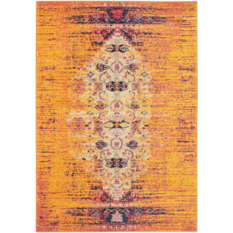 McMullen Abstract Area Rug, Rectangle 91 x 152 cm