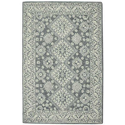 Cauley Wool Geometric Indoor Rug