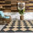Sabina Diamond Trellis Indoor/Outdoor Area Rug-910456205