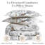 Ensemble d'édredon surdimensionné réversible Bayberry surdimensionné facile d'entretien par Southshore Fine Linens-102536124