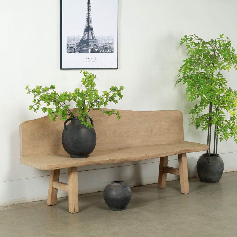 Solid Wood Bench