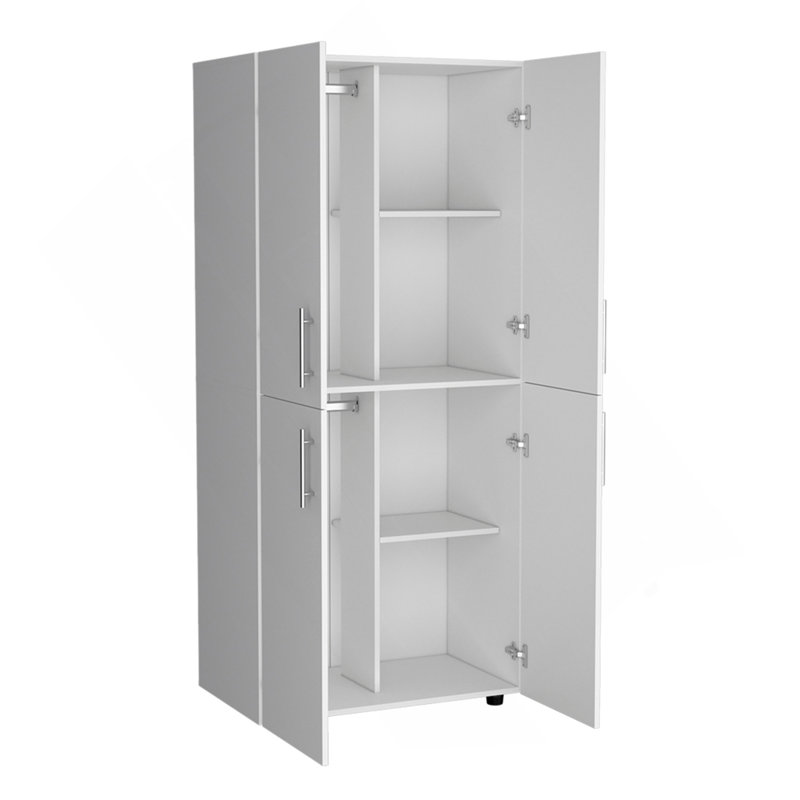 Armoire Moscow, chambre à coucher, blanc, Blanc