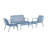 Ola 4-Piece All Steel Conversation Set-93578786