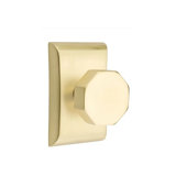 Emtek Privacy Interior Mortise Set w/ Neos Rosette & Octagon Knob (LH)