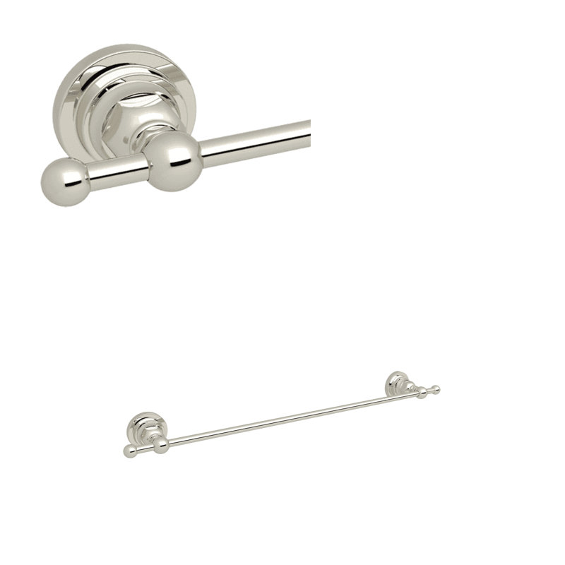 San Giovanni™ 24" Towel Bar, 2.08" H x 20.08" L x 2.36" D, Polished Nickel