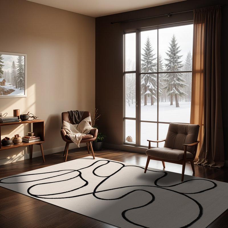 Reagyn Oriental Area Rug, Rectangle 140 x 200 cm