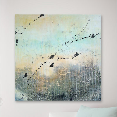 Reproduction de peinture sur toile tendue, "Ephemeral" par Tracy Silva Barbosa