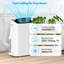 12000 BTU Portable Air Conditioner - 4-in-1 AC Unit with Fan, Dehumidifier & Quiet Operation