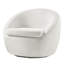 Clorinde Upholstered Swivel Armchair
