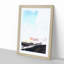 Mountains in Badia Italy in Abstract - Framed Print-55727214-55727218