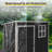 5X3ft Resin Outdoor Storage Shed Kit To Store Patio Furniture-121497874