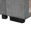 Canapé-lit modulaire en U de 109 po avec deux ports USB, une méridienne de rangement et quatre coussins de dossier pour le salon-30655127