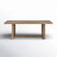 Table de salle à manger en bois massif 82 "Aerilyn
