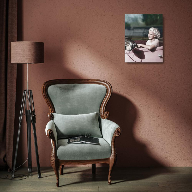 Mercer41 Hollywood, photo d'archives sur toile tendue, Jean Harlow, H 18 po x l 15 po