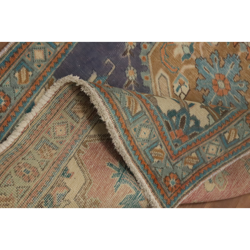 Tapis traditionnel rétro en laine 3 x 5