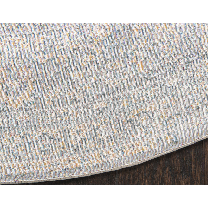 Folmar Oriental Indoor Rug, Round 5'5"