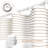Broddrick Striped Shower Curtain with Hooks Included-789983966
