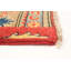 Tapis unique en laine noué à la main bleu / rouge des années 2010 de 8 pi 2 po x 10 pi 2 po Qaiden