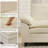 80.31" Chenille Upholstered Sofa, Comfy Cloud Couch with Ottoman-1698430195