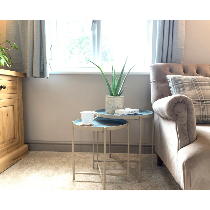 Dibesh Tray Top Frame Nesting Tables